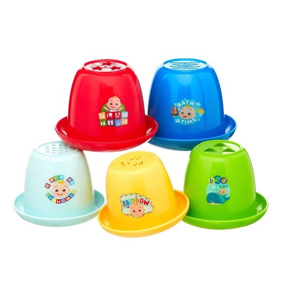 Cocomelon Bathtub Fun Body Wash and Stackable Cups - Picture 3 of 8